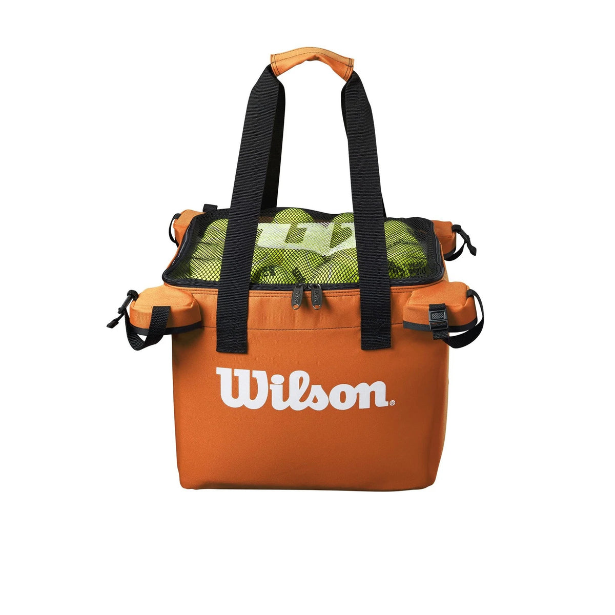 WILSON Sporting Goods Tennis Ball Teaching Basket Bag (150 ns, Orange