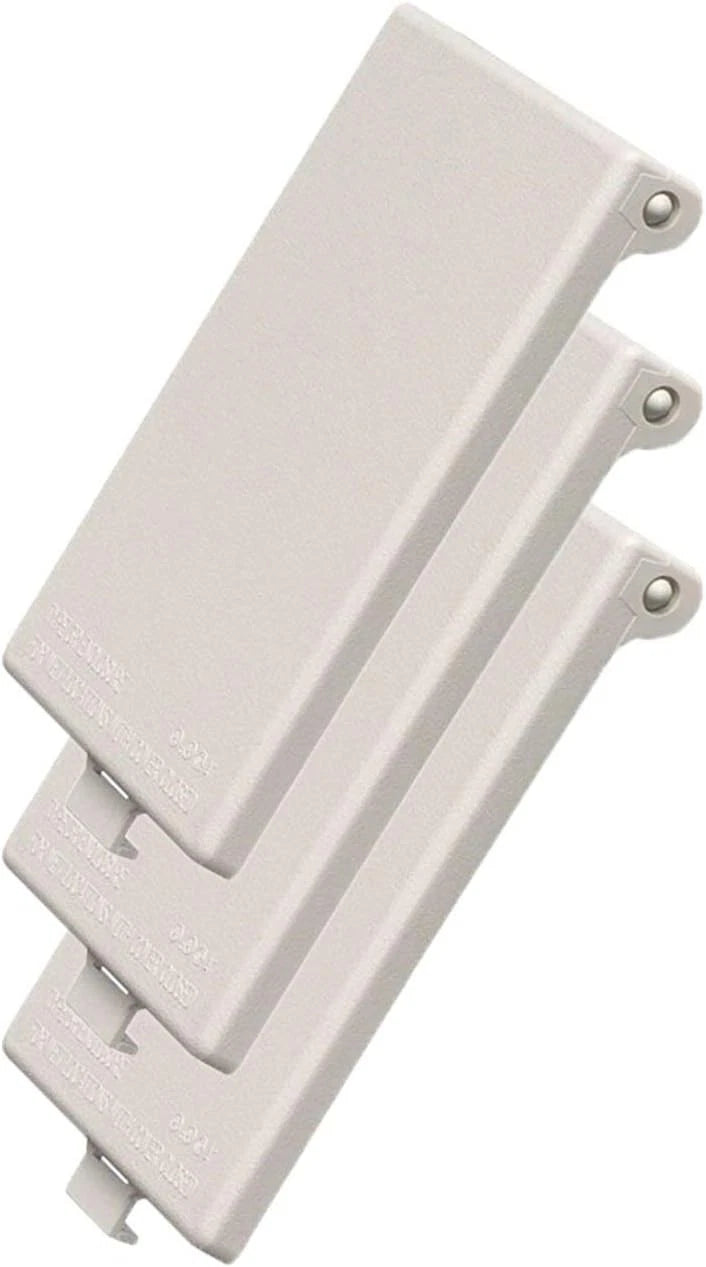 iMBAPrice (3-Pack) DBVW-1 Extra Duty 1-Gang (Vertical) - White, 3-Pack