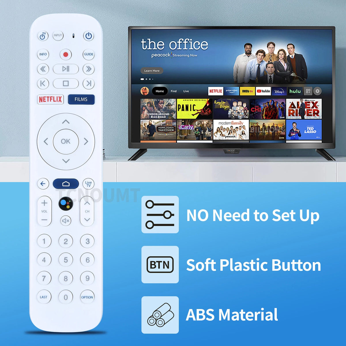 RC3394003/01BR Replacement Remote Control For Cogeco Set-top box