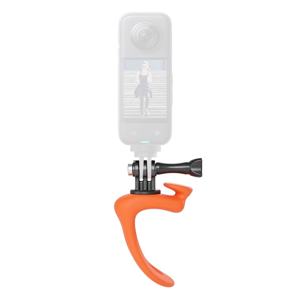 Orange Flexible Mount For Gopro Hero/Insta360/DJI Action Camera 360° Rotation