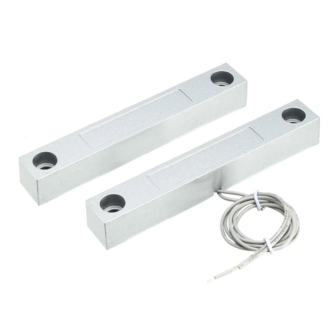 uxcell NC Alarm Security Rolling Gate Garage Door 30-50mm 1pcs, Silver