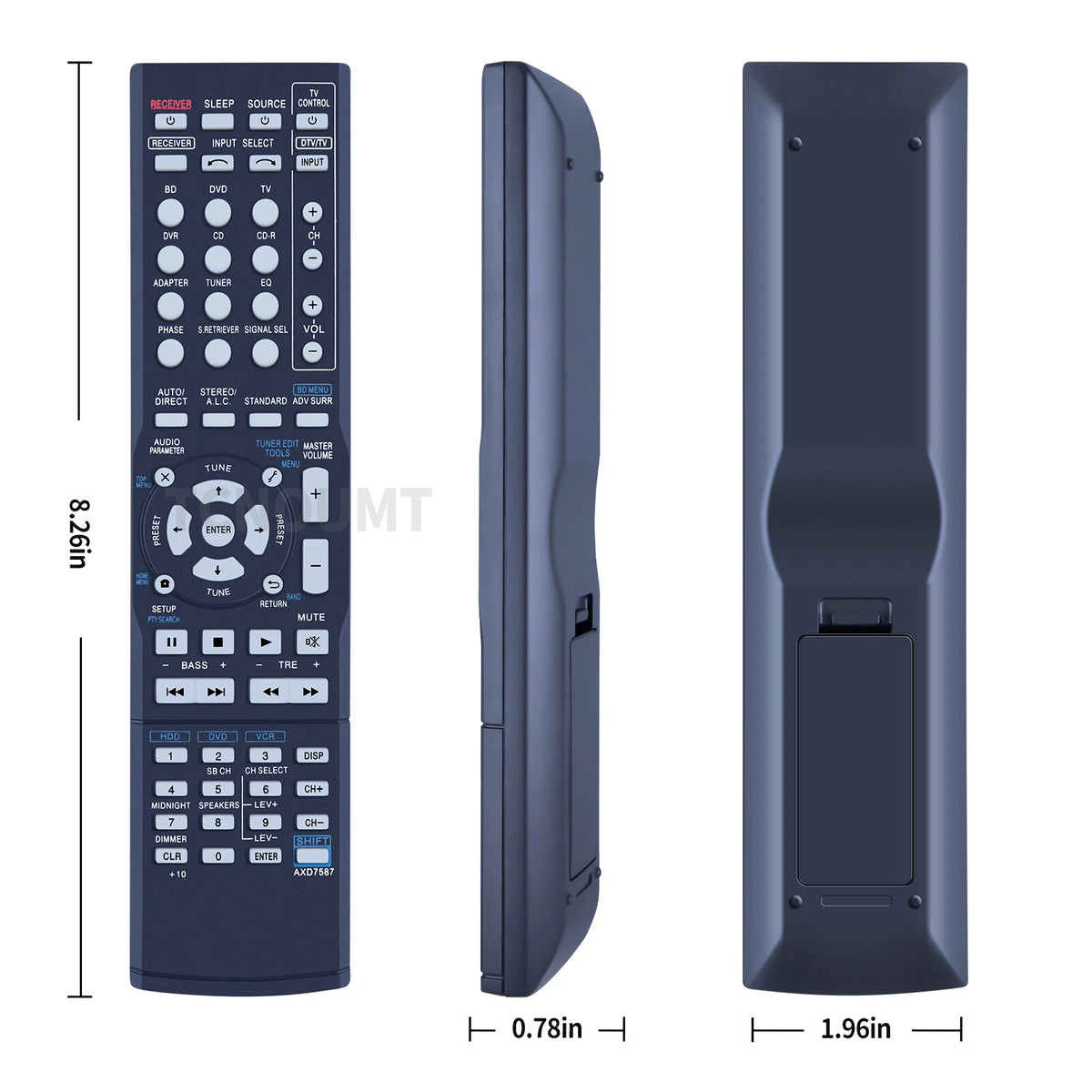 AXD7587 Remote Control For Pioneer Home Theater Receiver VSX-520 VSX520