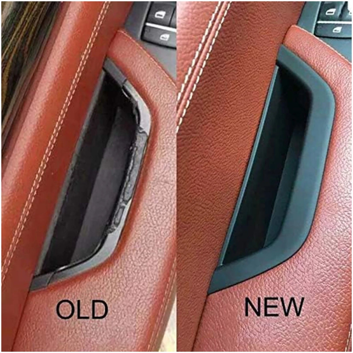 Interior Door Handle Inside Panel Trim For BMW X3 F25 2011-2017 51417250307