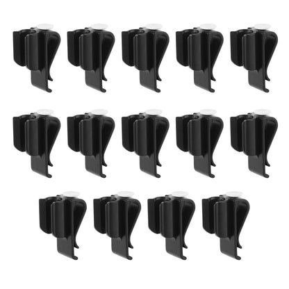 14pcs Plastic Golf Club Clip For Bag Putter Holder Iron Driver Ball Marker White