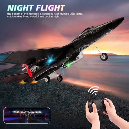RoofWorld  Upgrade SU27 RC Airplane, Remote Control Black, Black