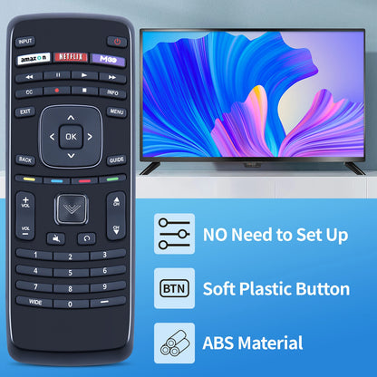 XRT112 Universal Remote Control For VIZIO All LED LCD HD 4K UHD HDR Smart TVs