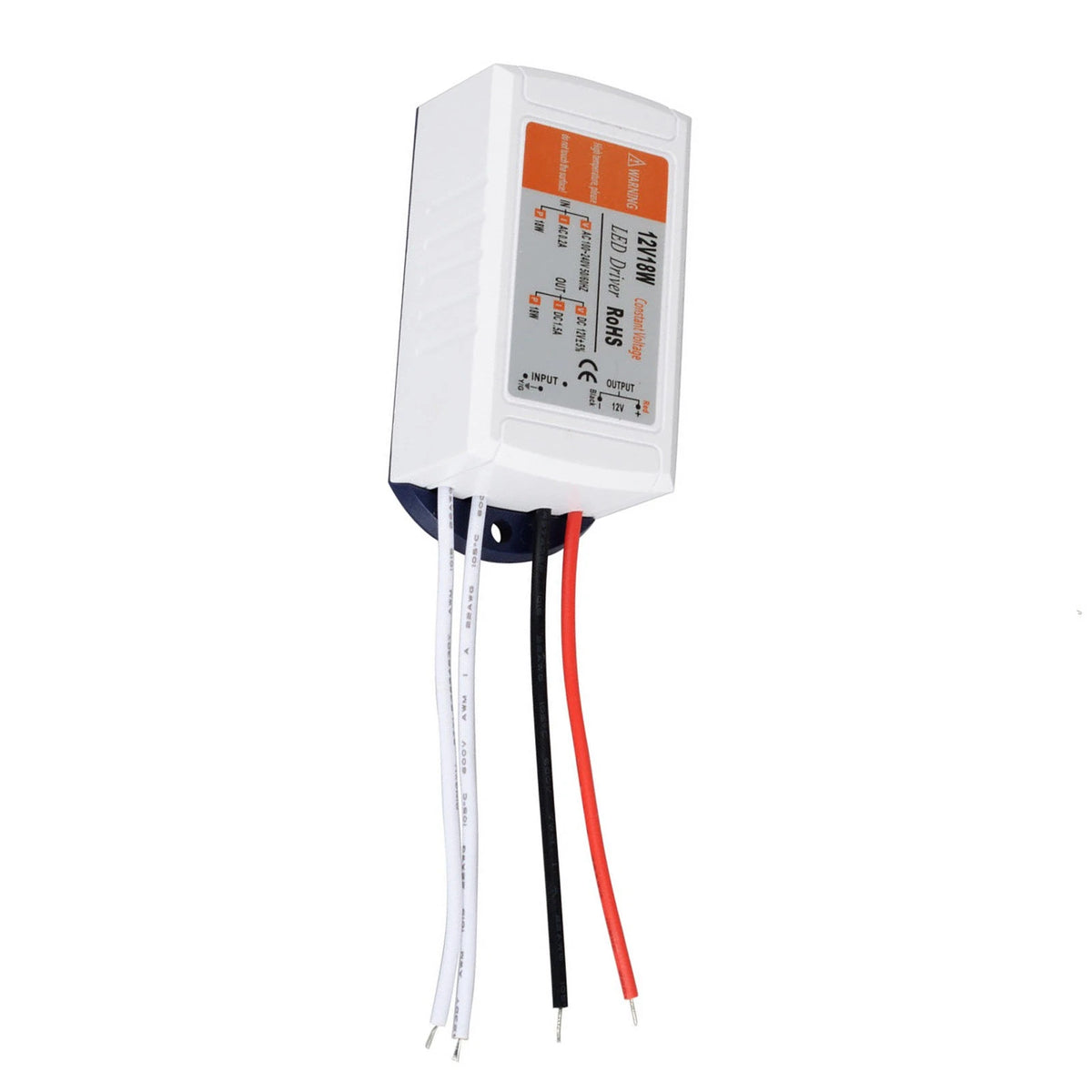 LED Driver AC 120V/240V to DC 12V Transformer Power Adapter Home Converter 18W