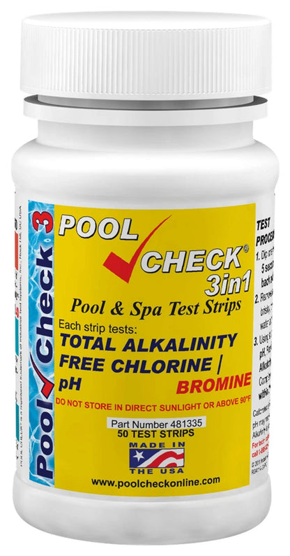 Industrial Test Systems 481335 3 in 1 Pool Check | Made USA | 3-pad, 4...