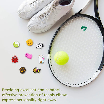 Outus 21 Pieces Tennis Racket Vibration Dampener Dampeners Racket...