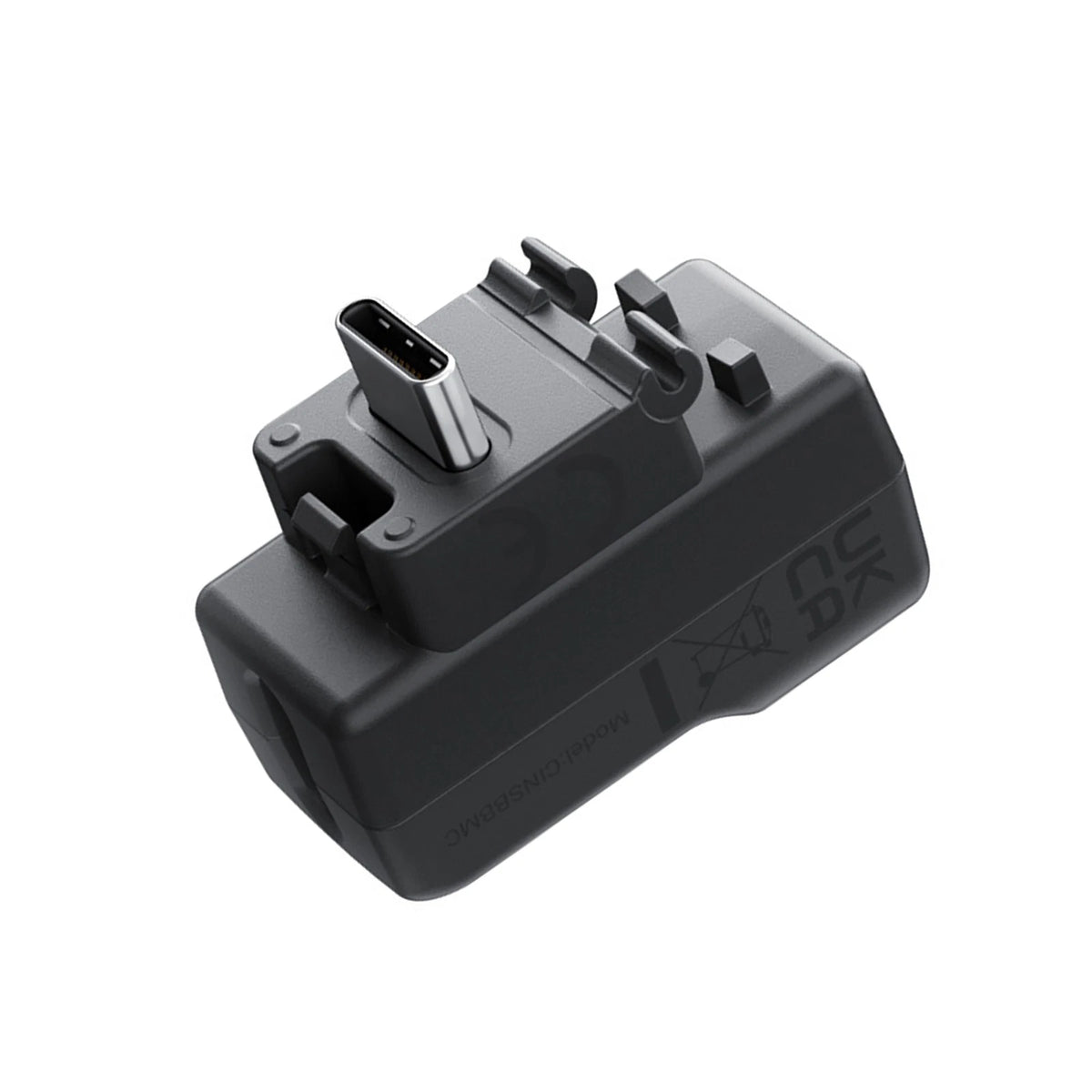 3.5mm/Type-C Mic Adapter Charging Audio Adapter for Insta360 X4 Camera