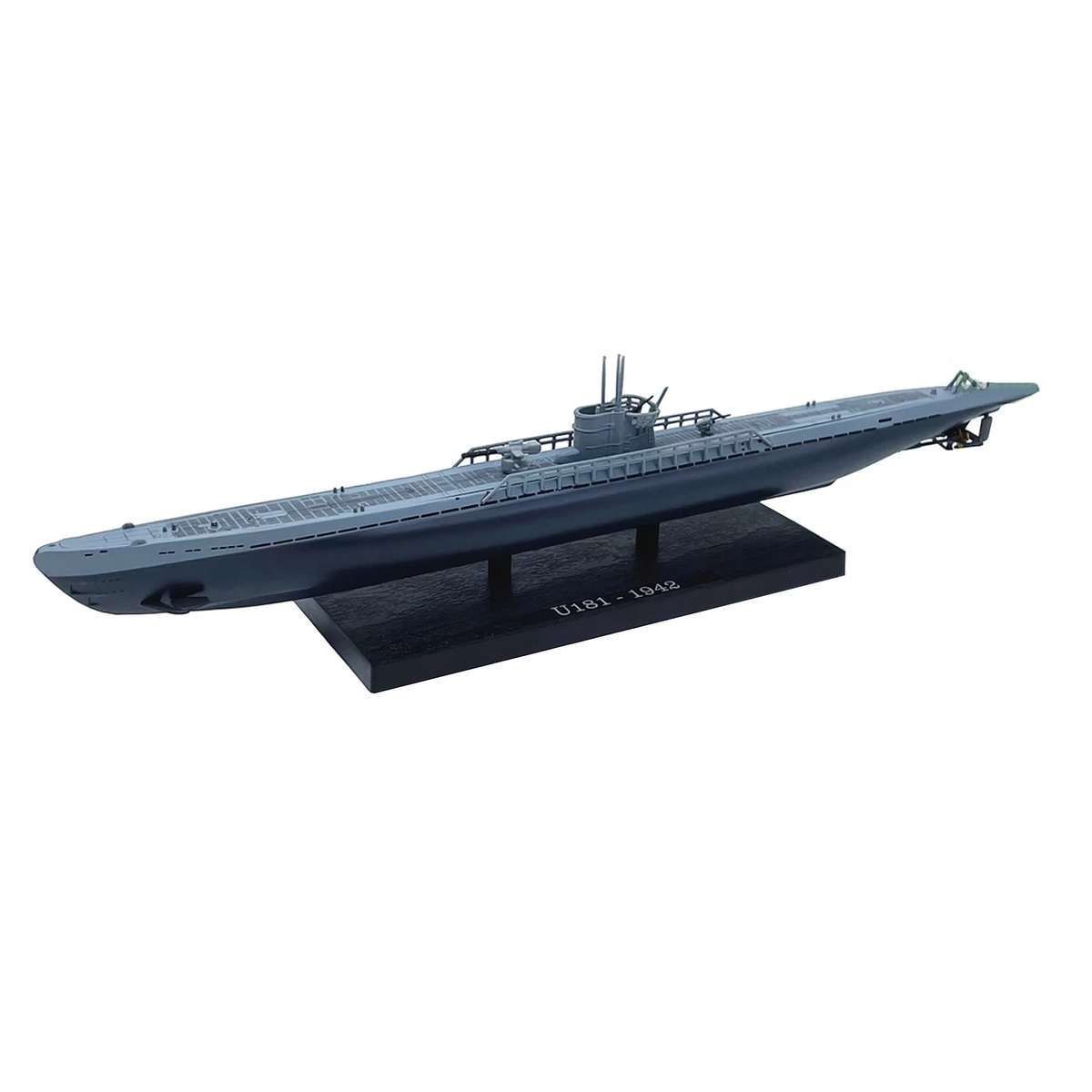 1/350 1942 WWII Germany U181 Navy Submarine Model Alloy Military Diecast Craft