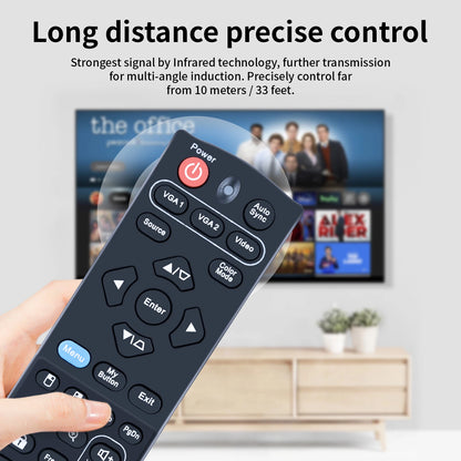 5040005400 Projector Remote Control For Vivitek DH765Z-UST DH768Z-UST DW763Z-UST