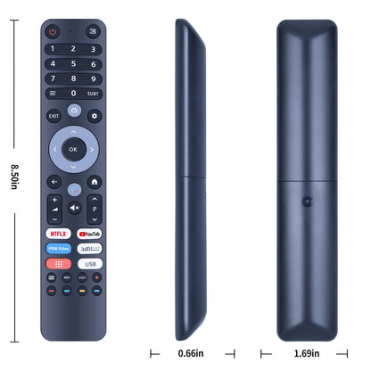 For Wansa Smart TV Replacement Remote Control without Voice
