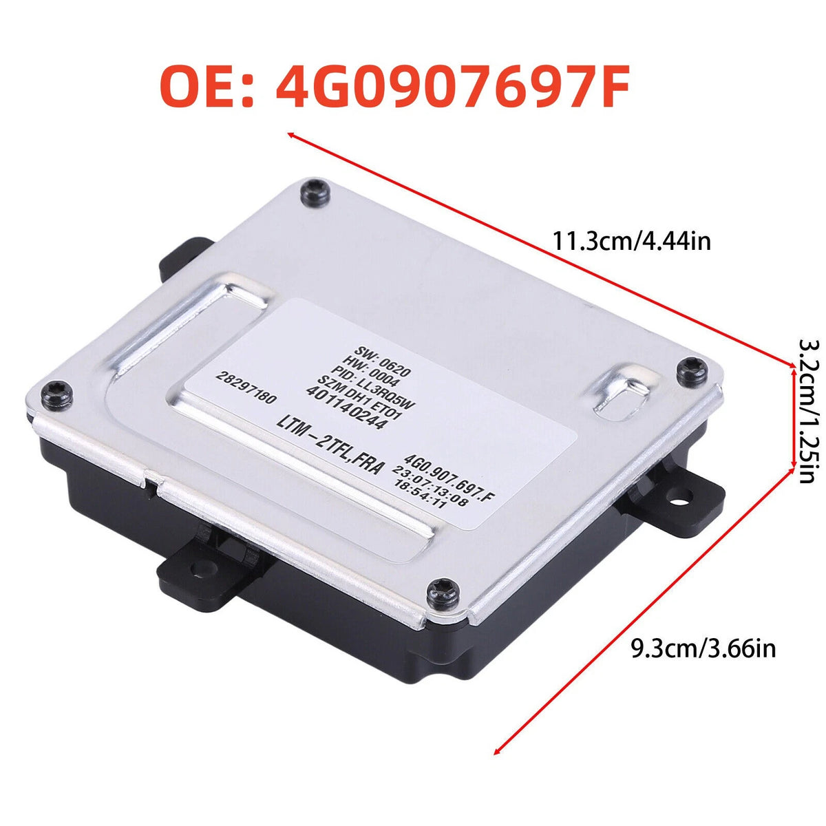 For Audi For VW DRL Control Module 4G0907697F High Performance Car Accessories