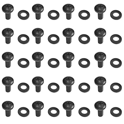 AxcessAbles 10-32 Rackmount Screws - 20 Sets, 19 inch SCREW SETS