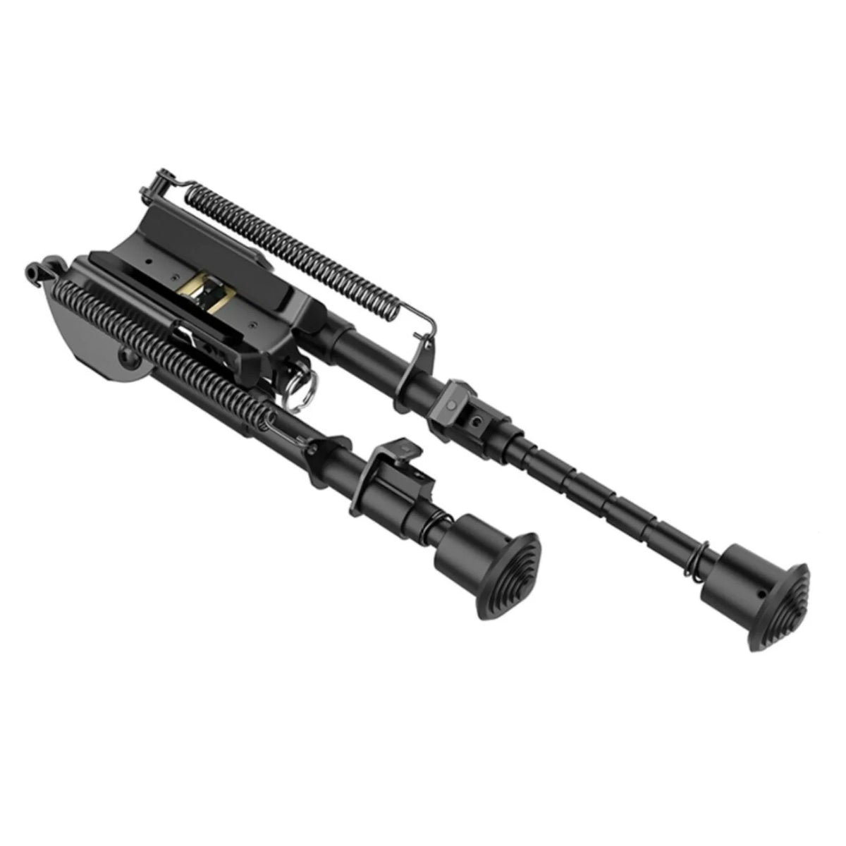 Adjustable 6-9" Sniper Hunting Rifle Bipod Sling Shooting Mount Stand Adapter d
