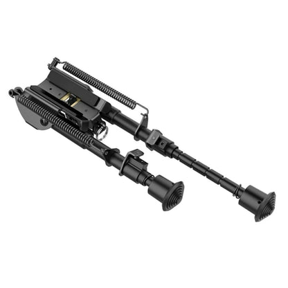 Adjustable 6-9" Sniper Hunting Rifle Bipod Sling Shooting Mount Stand Adapter d