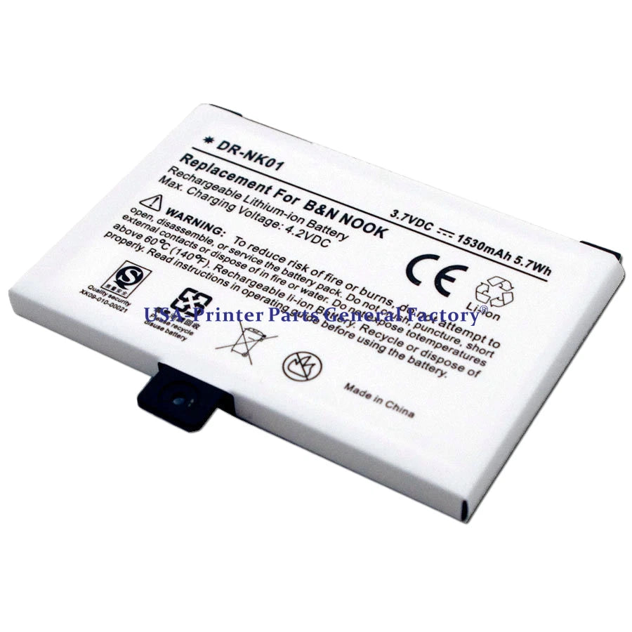 2Pcs BNRB454261 Battery For Barnes & Noble BNRV100 NOOK Classic First Edition