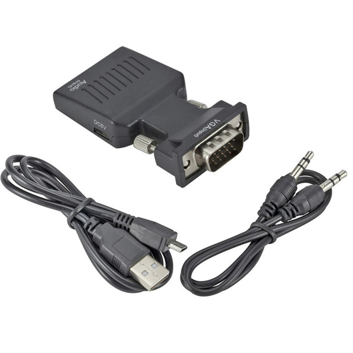 VGA Input To HDMI Output Adapter PC Laptop To HDTV Moniter Projecter Converter F