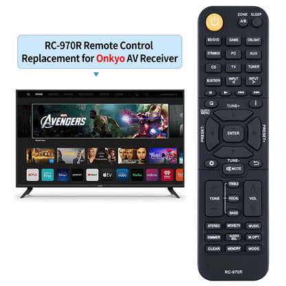 RC-970R Remote Control For Onkyo AV Receiver TX-SR494 HT-R398 HT-S3910
