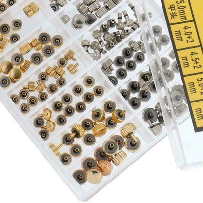 Multi Sizes Copper Quartz Watch Stem Crown Repair  Assortment Watchmaker Tool D