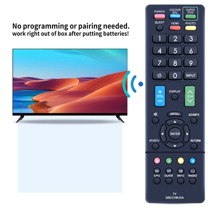 GB225WJSA Replacement Remote Control For Sharp TV Television