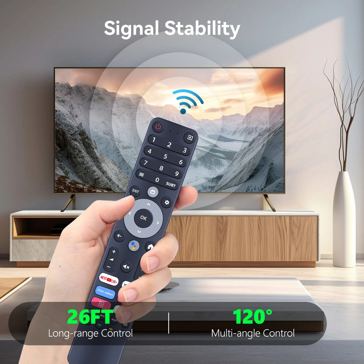 Remote Control For DEXP A321, A431, A501, A551, Q551, Q651 Without Voice