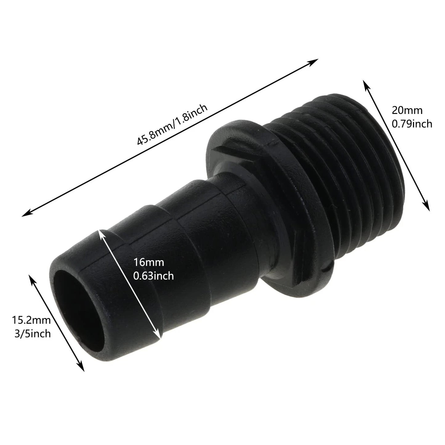 LUORNG 5IN1 Nozzles Kit for Fountain Pump, Aquarium, Fish Tank, Pond,...