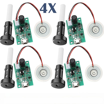 For DIY Humidifier Upgrade 4PCS USB Ultrasonic Fogger Driver Board Set Durable