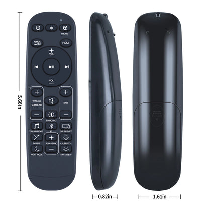 Remote Control For JBL Bar 9.1 Bar 5.1 Bar 5.0 Bar 3.1 Bar 2.1 Bar 2.0