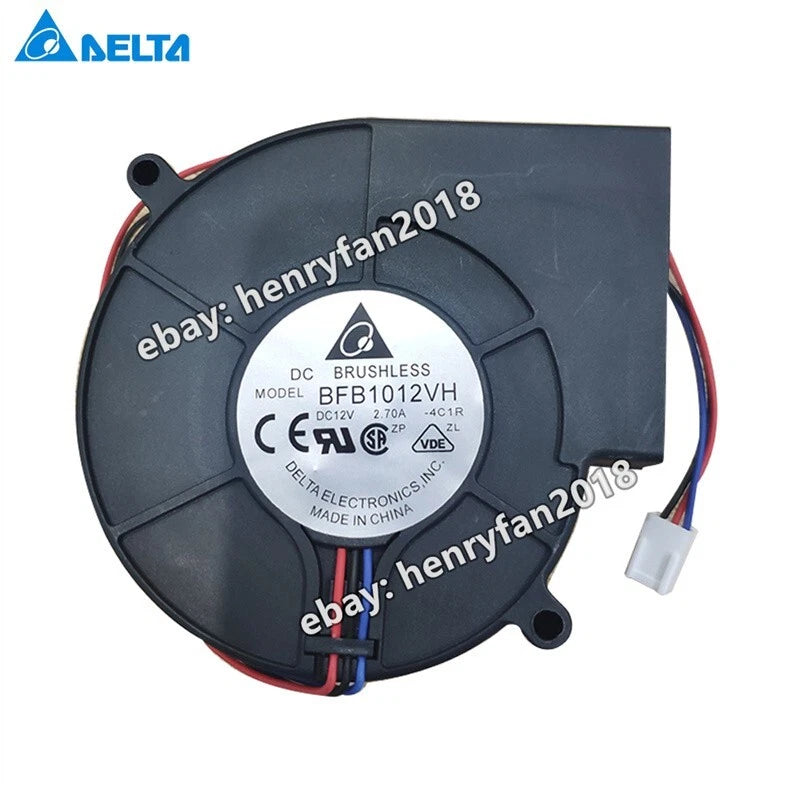 Delta BFB1012VH Blower Fan  DC 12V 2.7A 97*94*33MM 3-Pin Server Case cooling fan