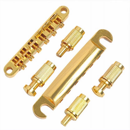 Tune-O-Matic Bridge Tailpiece Stop Bar For Epiphone LP SG Guitar GOLD SET