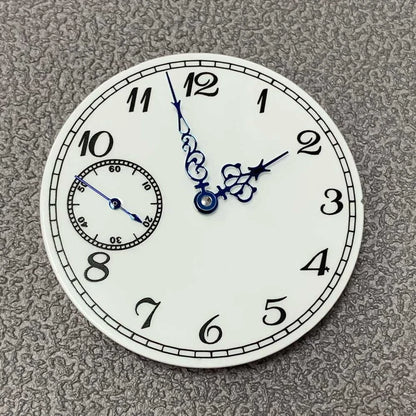 37mm Watch Dial Face+ Blue Watch Hands Kit for ETA 6497 ST3600 Movement A