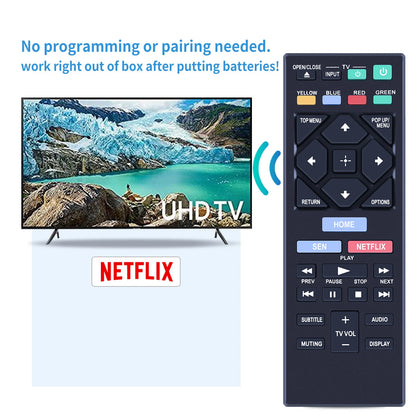 RMT-B126A Remote Control For Sony DVD Player BDP-BX120 BDP-BX320