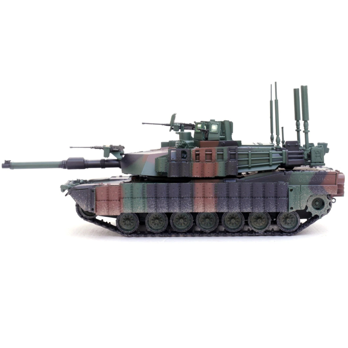13.5cm Diecast 1/72 US M1A2 TUSK II Abrams Main Battle Tank Model Static Display