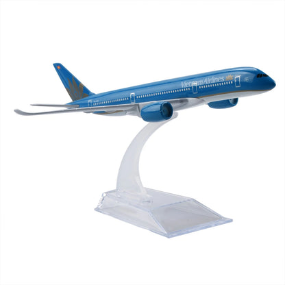 1:400 16cm A350 Vietnam Airlines Airplane Model Alloy Plane Diecast Ornaments r
