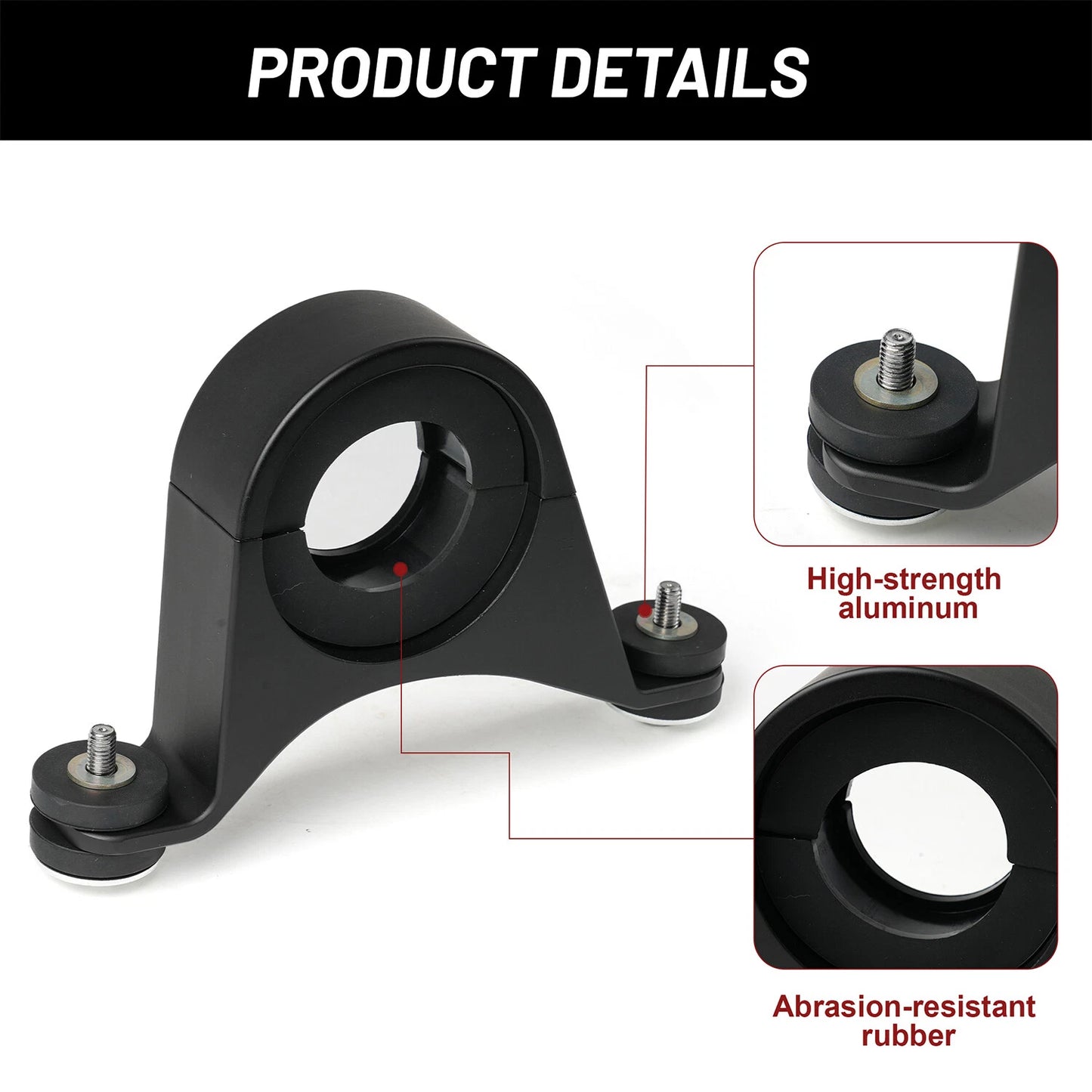 For Dodge Charger Challenger Chrysler 300 Center Bearing Support Solution Black