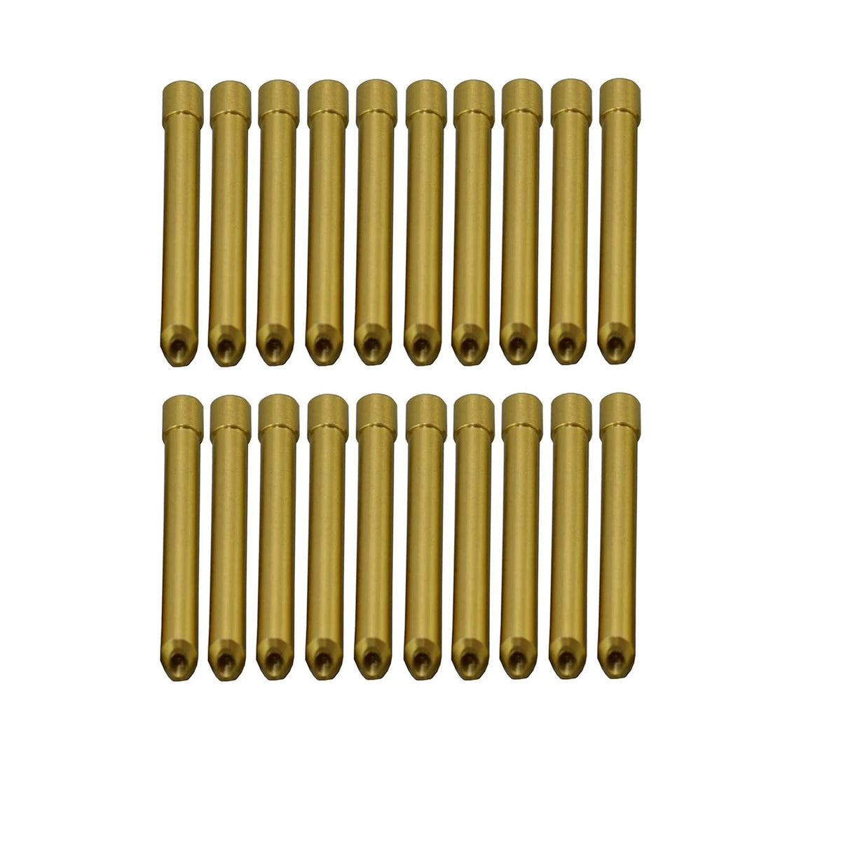 RIVERWELD TIG Long Wedge Collet 3C418GS 1/8" 3.2mm Fit DB 3.2mm, Brass