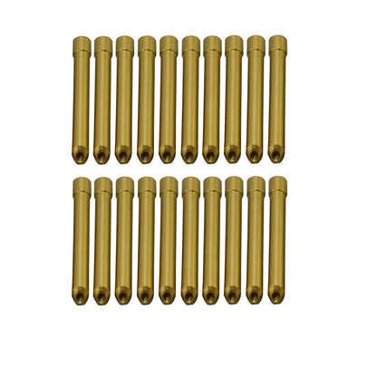 RIVERWELD TIG Long Wedge Collet 3C418GS 1/8" 3.2mm Fit DB 3.2mm, Brass