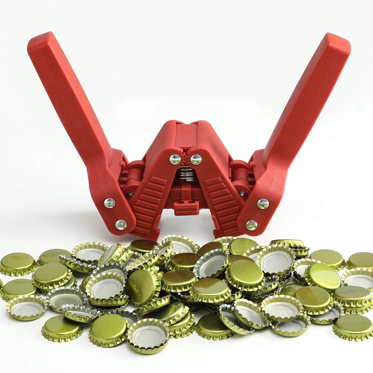 Brewland Beer Bottle Capper and Caps Kit, Crown