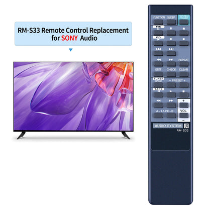 RM-S33 Remote Control For Sony Audio HCD-H801 SS-H801V FH-G80 HCD-H701 FH-G70