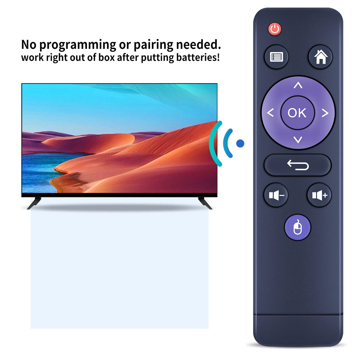 Replace Remote Control For H96 Max X3 H96 Mini Mx10pro MX1 Andorid TV