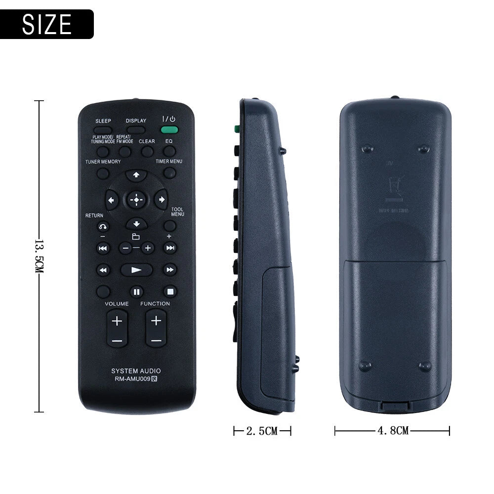 RM-AMU009 Remote Control For Sony Audio System CMT-CX4iP CMT-MX500i