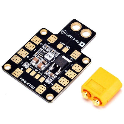 PDB-XT60 Copper Power distribution board W/ BEC 5V & 12V 2oz For RC Multirotors