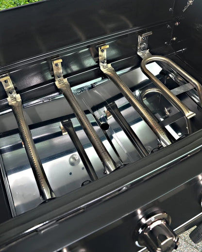 Grease Tray with Catch Pan - Dyna Glo Adjustable between 24" and 30", Mirror