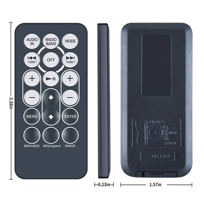 RMT-CDS11iP Remote Control For Sony Personal Audio Docking System ICF-DS11IP