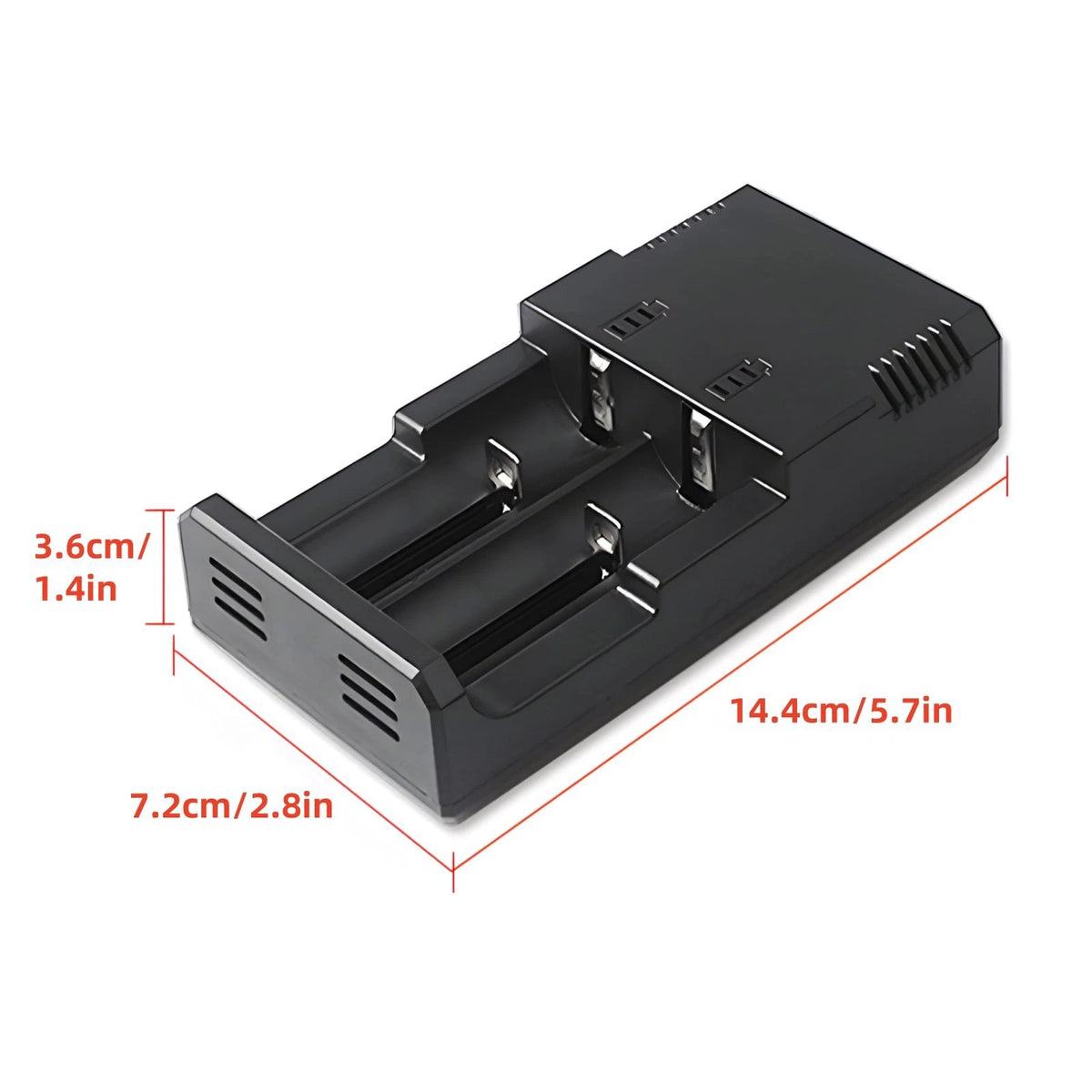 Enhanced Safety Universal Smart Charger for 3.7V Li-ion Battery Cell 26650