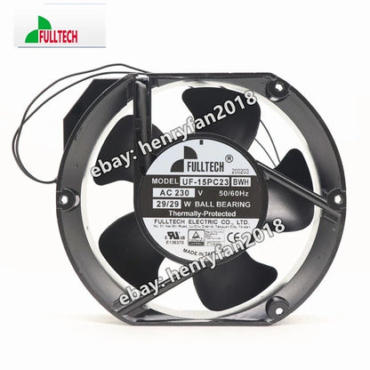FULLTECH UF-15PC23 BWH Axial Fan AC 230V 172*150*51mm 29W Cabinet Cooling Fan