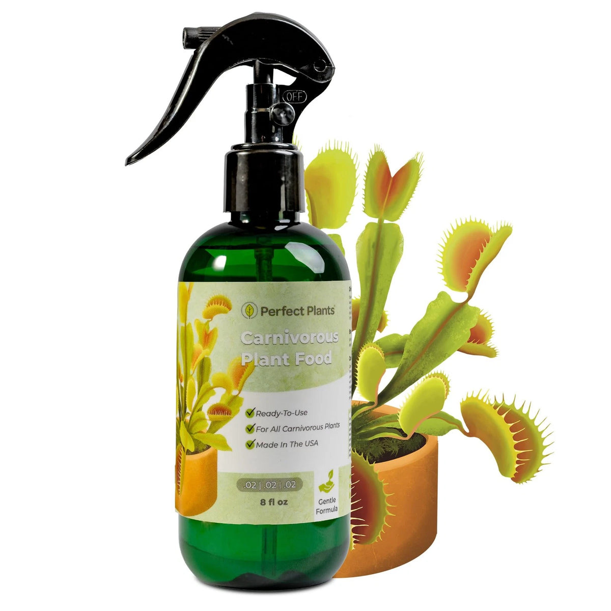 Premium Carnivorous Plant Food Spray by Perfect Plants | Foliage...