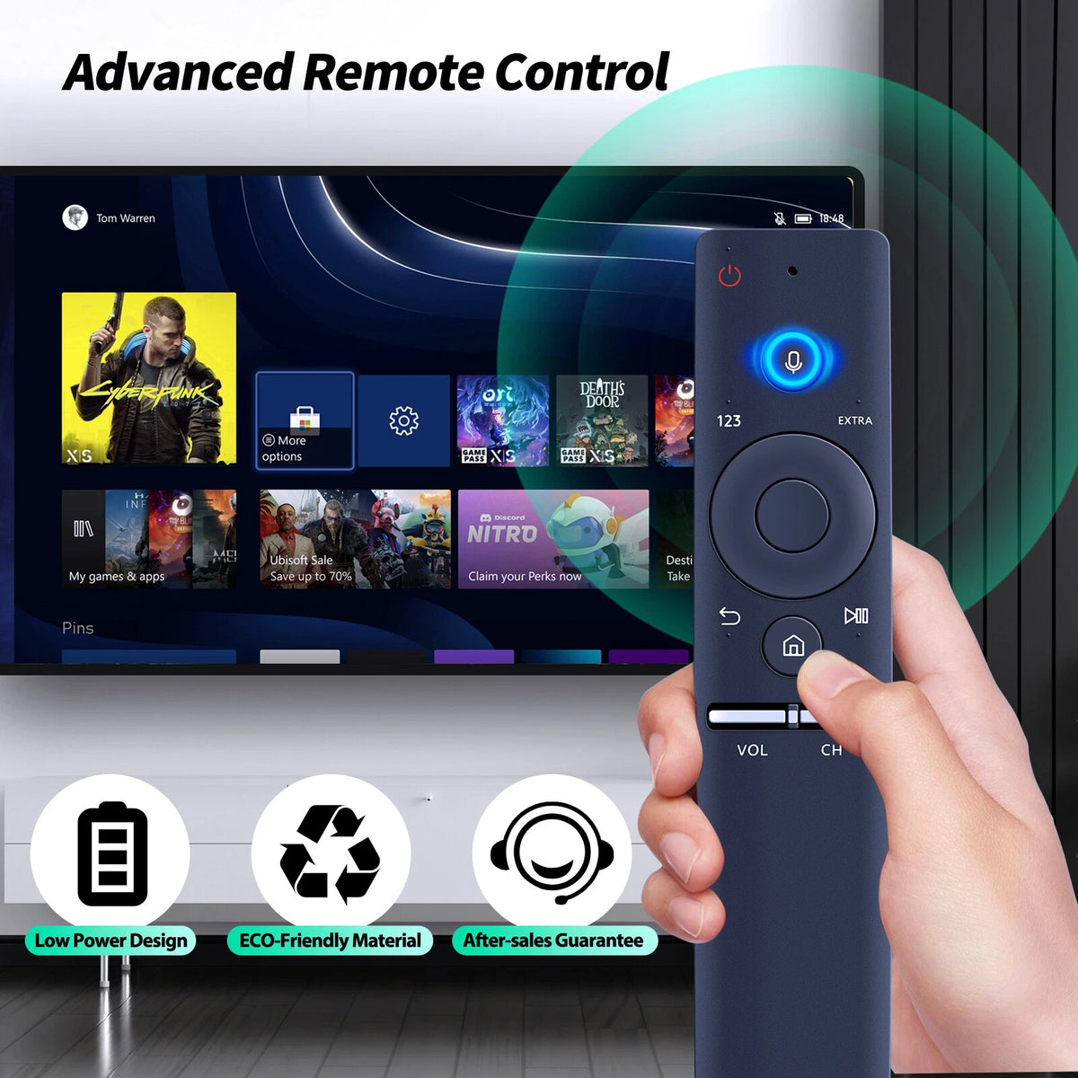 BN59-01241A Voice Remote Control For Samsung TV UN43KU7500F UN43KU7000FXZA